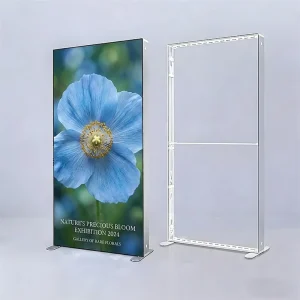 SEG LED Backlit Trade Show Display 10×10 Fabric Tension Frame Aluminum Exhibition Booth with Graphic Fast Ship