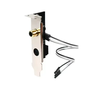 SPDIF Optical and RCA Out Plate Cable Bracket Digital Audio Output Bracket