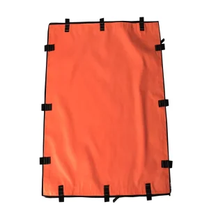 Safe Enclosure Flame Retardant Panel Canva for Silicone Coated Fiberglass Cloth Welding Habitat 260C 550C Heat Resistance