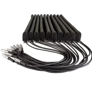 Safety Edge Pressure Sensitive Switch Elevator Emergency Stop Switch Anti Collision Strip Customizable Size Black