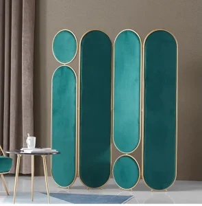 Screen Ins Folding Removable Simple Modern Nordic Grid Partition Decoration Fabric Bedroom Cover