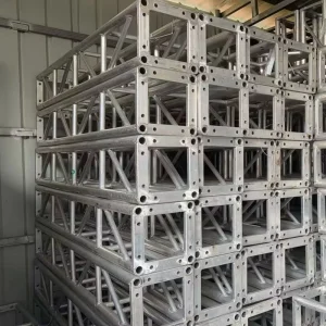 SecondhandCustomizable 400x400mm Aluminum Alloy Anti Rust Stage Lighting Truss System Model White CS 29 1000kg Load Display