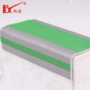 Self-Adhesive Non-Slip PVC Stair Nosing L-Shape Step Edge Protector Rubber Corner Guard Strip Indoor Outdoor Staircase