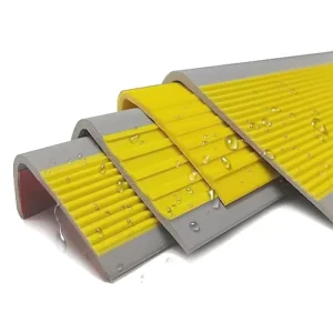 Self Adhesive PVC Stair Anti Collision Step Corner Anti Skid Strip Waterproof Rubber Products with Cutting Service