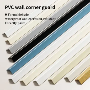 Self-Adhesive PVC Trim Strip for Door Frames Wall Skirting and Molding