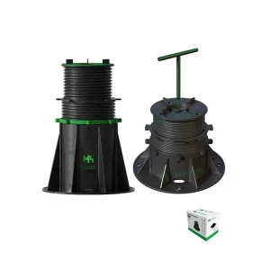 Self-Leveling Adjustable Plastic Floor Tile Pedestal Support System
