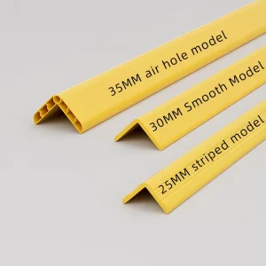 Self adhesive PVC Anti collision Strips Edge Protection Multiple Colors Sizes Cutting Available for School Sand Kindergartens