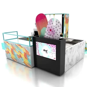 Showcase Display Rack Outdoor Furniture Checkout Counter Display Cabinet Bill Counter Storage Shelf for Retail Store Bar Cabinet