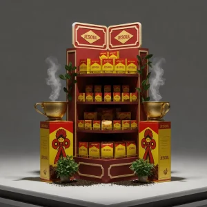 Showcase Supermarket Shelf Stacking Rack Shelf Wooden Furniture Product Display Stand Trading Card Display Cabinet Payment Kiosk