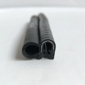 Side Bubble U shaped Sealing Edge Strip Waterproof Anti collision Buffering Shock absorbing Anti aging Rubber Strip