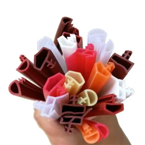 Silicone Wooden Door Anti-Shock and Sealing Strip