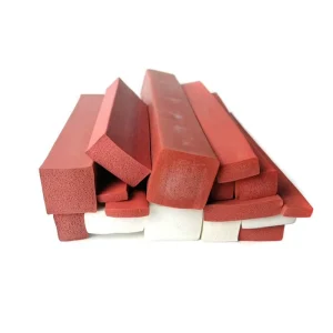 Silicone sealed Foaming Flat Strip Is Wear resistant Dust proof Anti collision and High Temperature Resistant