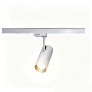 Simple Modern Adjustable LED Track Lamp White Spotlight for Clothing Store Gallery Cafe Commercial Indoor Illumination