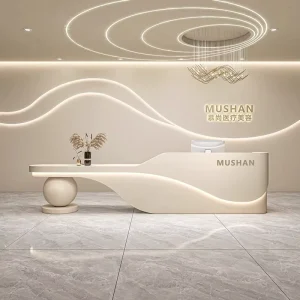 Simple Modern Company, Hotel, or Salon Reception Desk