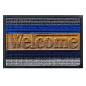 Simple Polyester Household Anti slip LOGO Floor Mat