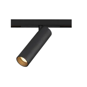 Slim 2-Meter 3-Way 11mm Magnetic COB Track Light Adjustable Black Spotlight CRI 92 20W