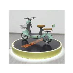 Small 360° Electric Vehicle Rotating Display Platform for Exhibitions