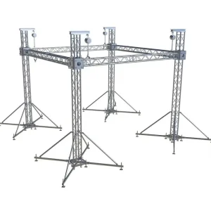 Small Aluminum Alloy Lifting Truss Foldable Modular Design 1000 3000kg Load Capacity Light Weight for Outdoor Activities