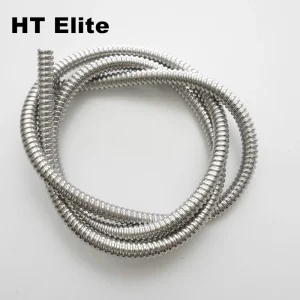 Small-Bore Interlocked Square-Lock Stainless Steel Flexible Electrical Conduit, Waterproof