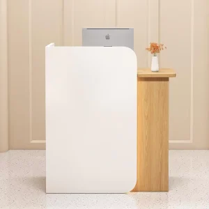 Small Clothing Store Reception Desk and Front Table