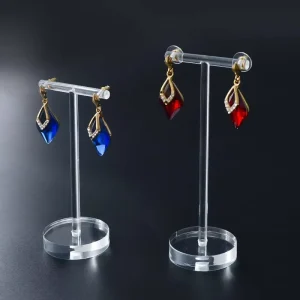Small Highly Transparent Acrylic Earring and Jewelry Display Stand, Factory Direct Sales, Custom-Made