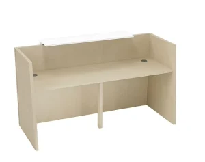 Small Hotel Reception Desk and Front Counter with Overlay