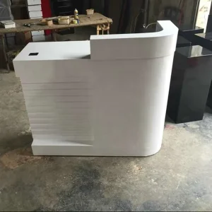 Small MDF Reception Desk for Service Front Desk