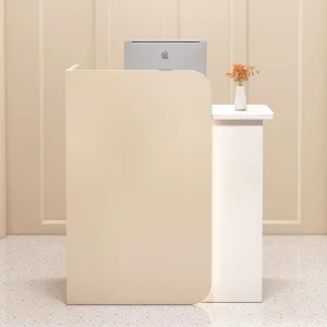 Small Modern Reception Desk and Cashier Counter for Clothing Stores