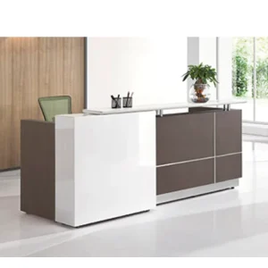 Small Office Reception Desk Grey Salon Reception Counter