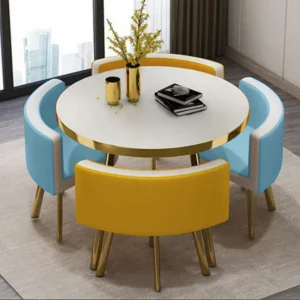 Small Office Reception and Dining Table with Chairs