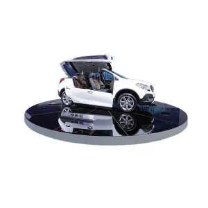 Small Rotating Display Stand for Motorcycles and Go karts