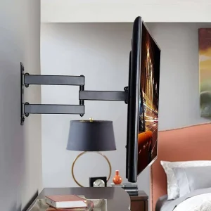 Small SPCC Cold-Rolled Steel TV Wall Mount Bracket for 14-42 Inch LED/LCD Screens, VESA 50x50mm to 200x200mm, CP302B