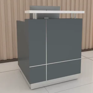 Small Wood Reception Desk for Office Hotel Hospital Supermarket Salon