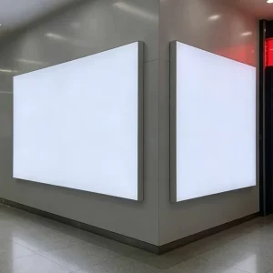 Soft LED Light Box Wall Sign for Shopping Center Promotions