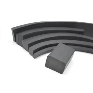 Solid Rubber Anti-Collision Sealing Strip, Corrosion Resistant