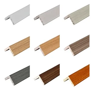 Solid Wood Embossed Luminous Anti Collision Wall Corner Guard Strip Living Room Decoration Protection External Corner Line