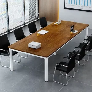 Solid Wood Office Conference and Negotiation Table