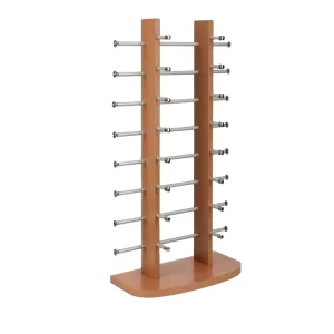 Solid Wood Tabletop Sunglasses Display Stand Eyewear Holder