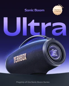 Sonic Boom Ultra Portable Speaker with Subwoofer, 300W Rated Peak Power, 500W Peak Power