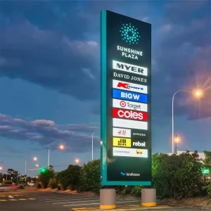 Source Factory High visibility LED Signage Forecourt Branding Gas Station Renovation Signage Canopy Branding Gas Station Sign
