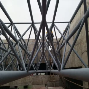 Space Frame China Steel Structure Factory Prefabricated Steel Trusses Bar Manufacturers High Rise Warehouse Workshop