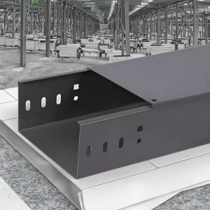 Specializing in the Production of High quality Cable Trays with Energy saving Trough shaped Trays Measuring 500 X 100mm