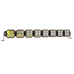 Spliceable 4-Leaf LED Roof Rack Light Bar Auxiliary Driving Lamp for Wrangler, Tank 300, and Bronco