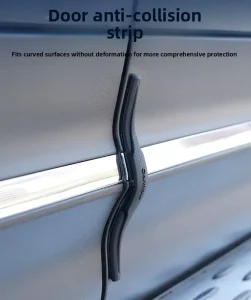 Sports Style Universal Soft Silicone Strip Car Door Anti Collision Sticker Car Paint Protection Body