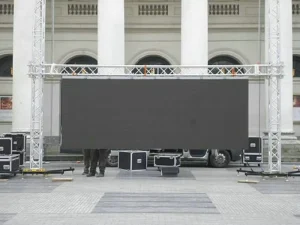 Square Aluminum Truss Outdoor Event Exhibition Booth Herringbone Rooftop Concert Stage Support Frame