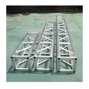 Stage Truss Display Aluminum Alloy Bolt Spigot Lighting Truss System Triangle Pattern Plywood Roof Truss