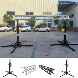 Stagelight Line Array Lift Tower Manual Speaker Lift Stand Concert Sound Equipment