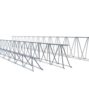Stainless Steel Iron Lattice Truss Construction Material for Walls and Roofs, Large-Span Steel Bar Truss