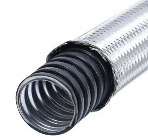 Stainless Steel Wire-Woven Explosion-Proof Flexible Conduit, Waterproof Anti-Vibration, for Petrochemical Industry