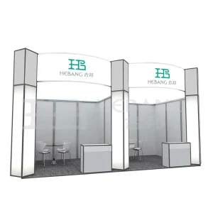 Standard Aluminum Exhibition Display Shell Scheme Booth Trade Show Booth Custom-Made Fairbooth Design